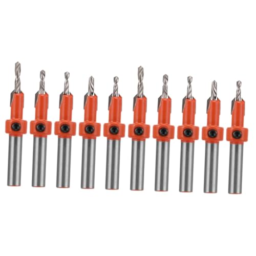 SHINEOFI 2 Sätze Senkbohrer Versenken Fase Holzbearbeitung Schlüssel Senkerbohrer Holzbeförderung Counter Bohrer Countersink -kabinenbohrer Hochgeschwindigkeitsstahl Orange 5 Stück * 2 SHINEOFI 2 Sätze Senkbohrer Versenken Fase Holzbearbeitung Schlüssel Senkerbohrer Holzbeförderung Counter Bohrer Countersink -kabinenbohrer Hochgeschwindigkeitsstahl Orange 5 Stück * 2 von SHINEOFI