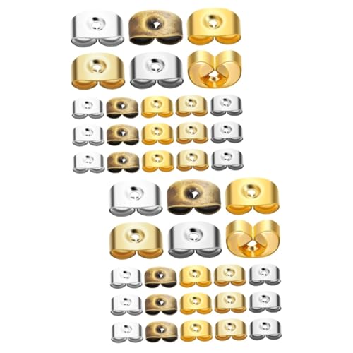 SHINEOFI 2 Sätze Sichere Ohrstecker Verschlüsse Alloy Ersatz Ohrstecker Rückseiten in Farben Für Frauen Und Mädchen Langlebig Leicht Zum Ersetzen Und Reparieren Von Ohrsteckern 20 Paare * 2 SHINEOFI 2 Sätze Sichere Ohrstecker Verschlüsse Alloy Ersatz Ohrstecker Rückseiten in Farben Für Frauen Und Mädchen Langlebig Leicht Zum Ersetzen Und Reparieren Von Ohrsteckern 20 Paare * 2 von SHINEOFI
