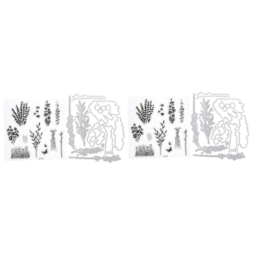 SHINEOFI 2 Sätze Stanzform Aus Metall Schnitte Sterben Kartenherstellung Hochzeit Cutter Prägung Stanzungen Schneiden Stanzformen Für Fotoalben Stanzformen Kohlenstoffstahl von SHINEOFI