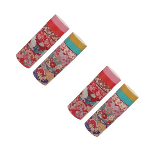 SHINEOFI 2 Sätze Taschenband Papier Spender Junk-journal Gefüttert Doppelseitiges Klebeband Strapazierfähig Geldumschläge Umschlag Roll Tagebuch Klebeband Dekorationsband Rosa 12 Rollen * 2 SHINEOFI 2 Sätze Taschenband Papier Spender Junk-journal Gefüttert Doppelseitiges Klebeband Strapazierfähig Geldumschläge Umschlag Roll Tagebuch Klebeband Dekorationsband Rosa 12 Rollen * 2 von SHINEOFI