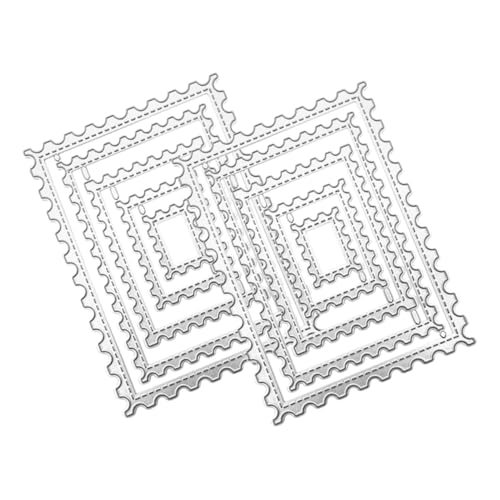 SHINEOFI 2 Sätze Teiliges Präzisions metall stanzformen aus Carbonstahl für DIY Valentinstagsstempel Effizientes Schneiden Verschiedene für Kartenherstellung und Scrapbooking von SHINEOFI