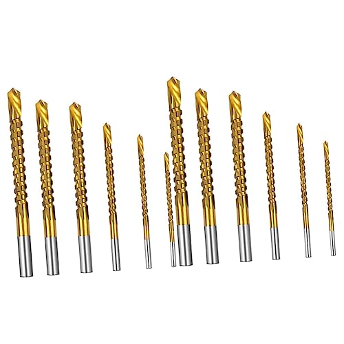 SHINEOFI 2 Sätze Teiliges Sägebohrer Spiralschneider Für Holzarbeiten Präzise Und Effizient Für Spezieller Schneidtechnik Zur Verbesserung Bohrgeschwindigkeit 6 Stück * 2 SHINEOFI 2 Sätze Teiliges Sägebohrer Spiralschneider Für Holzarbeiten Präzise Und Effizient Für Spezieller Schneidtechnik Zur Verbesserung Bohrgeschwindigkeit 6 Stück * 2 von SHINEOFI