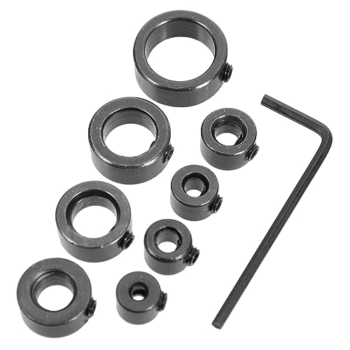 SHINEOFI 2 Sätze Tiefenanschlagringe Bohrer Tiefenstopp mit Sechskantschlüssel für Präzise Holzbearbeitung Verstellbare Bohrtiefe für Diy Projekte Carbonstahl Stabil und Zuverlässig SHINEOFI 2 Sätze Tiefenanschlagringe Bohrer Tiefenstopp mit Sechskantschlüssel für Präzise Holzbearbeitung Verstellbare Bohrtiefe für Diy Projekte Carbonstahl Stabil und Zuverlässig von SHINEOFI