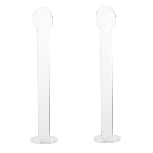 SHINEOFI 2 Sätze Transparente Acryl Tape Ständer Langlebiger DIY Klebeband Organizer Praktischer Aufbewahrungsständer für Washi Tape Platzsparend und Robust für Zuhause und Büro von SHINEOFI