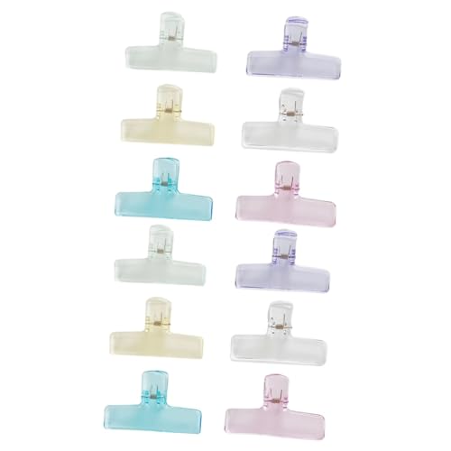 SHINEOFI 2 Sätze Transparentes Acryl-clip-briefpapier Süße Bindeklammern Binderclip Binder Büroklammern Sortiert Groß Mehrere Farbig Heftklammern in Loser Schüttung Plastik 6 Stücke * 2 SHINEOFI 2 Sätze Transparentes Acryl-clip-briefpapier Süße Bindeklammern Binderclip Binder Büroklammern Sortiert Groß Mehrere Farbig Heftklammern in Loser Schüttung Plastik 6 Stücke * 2 von SHINEOFI