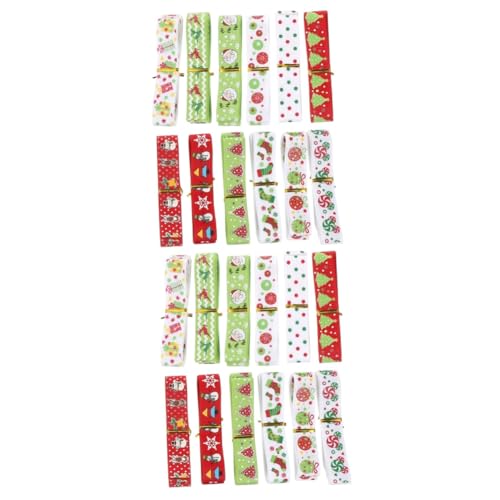 SHINEOFI 2 Sätze Weihnachtsband Verpackung Und Band Dickes Weißes Band Breit Bänder Zum Verpacken Metallisch Für Geschenkband Ribbon Verpackungsband Geschenkbänder Polyester 12 Stück * 2 SHINEOFI 2 Sätze Weihnachtsband Verpackung Und Band Dickes Weißes Band Breit Bänder Zum Verpacken Metallisch Für Geschenkband Ribbon Verpackungsband Geschenkbänder Polyester 12 Stück * 2 von SHINEOFI