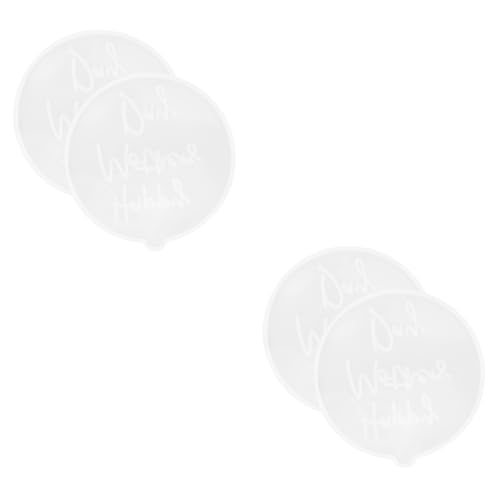 SHINEOFI 2 Sätze -epoxy-form Schlüsselanhänger Form Schlüsselanhänger Schimmel Liefern Silikonformen Für Schlüsselanhänger Schlüsselbundformen Für Epoxidharz Kieselgel 2 Stücke * 2 von SHINEOFI