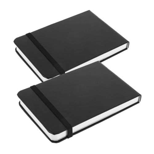 SHINEOFI 2 Stück Aquarell Notizbuch Aquarellpapier Tragbares Skizzenbuch für Reisen und Outdoor Leichtes Kompaktes und Zeichenpad für Künstler und Kreative von SHINEOFI