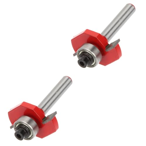 SHINEOFI 2 Stück Ball T-förmiges Messer Holzbearbeitung Router-Bit Schneiden bohrständer bündige Fräserbits Router-Werkzeug-Bits T -geformtes Router -Bit Rostfreier Stahl SHINEOFI 2 Stück Ball T-förmiges Messer Holzbearbeitung Router-Bit Schneiden bohrständer bündige Fräserbits Router-Werkzeug-Bits T -geformtes Router -Bit Rostfreier Stahl von SHINEOFI