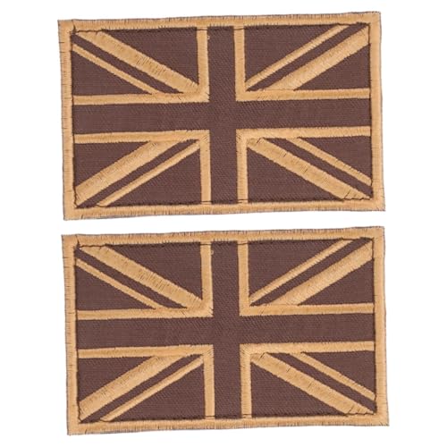 SHINEOFI 2 Stück Bestickte Uk Flaggen Patches mit Langlebige Britische Aufnäher für Kleidung Westen Rucksäcke Einfach Anbringbar Atmungsaktives Stoffmaterial für Outdoor und Cosplay SHINEOFI 2 Stück Bestickte Uk Flaggen Patches mit Langlebige Britische Aufnäher für Kleidung Westen Rucksäcke Einfach Anbringbar Atmungsaktives Stoffmaterial für Outdoor und Cosplay von SHINEOFI