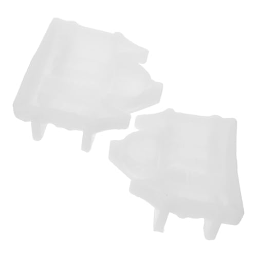 SHINEOFI 2 Stück Duftkerzenform Silikonwachsform Kerze Diy Liefert Einzigartige Kerzenform Kreative Kerzenform Aus Silikon Schloss Kerze Diy Schimmel Form Aus Epoxidharz Kieselgel von SHINEOFI