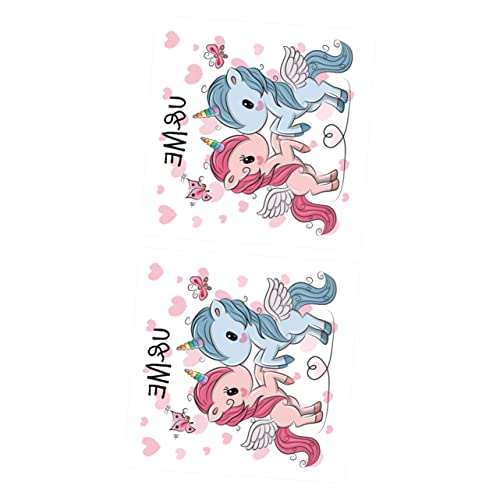 SHINEOFI 2 Stück Einhorn Bügelflicken Bunte Kleidung Patches zum Aufbügeln Lustige Aufnäher für Kleidung Taschen DIY Textil Reparatur und Dekoration SHINEOFI 2 Stück Einhorn Bügelflicken Bunte Kleidung Patches zum Aufbügeln Lustige Aufnäher für Kleidung Taschen DIY Textil Reparatur und Dekoration von SHINEOFI