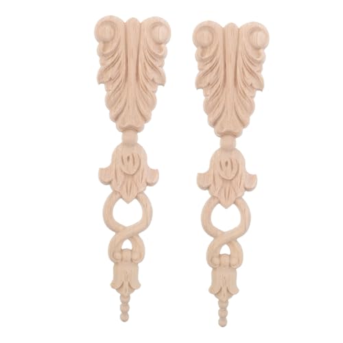 SHINEOFI 2 Stück Europäischer Festholzfleck Onlay-Blume aus massiver Holzschnitzerei Gut aussehende Möbeltürformung Holz dekorativ Holzeinlagenschrank Holzapplikation Holzabziehbilder Beige SHINEOFI 2 Stück Europäischer Festholzfleck Onlay-Blume aus massiver Holzschnitzerei Gut aussehende Möbeltürformung Holz dekorativ Holzeinlagenschrank Holzapplikation Holzabziehbilder Beige von SHINEOFI