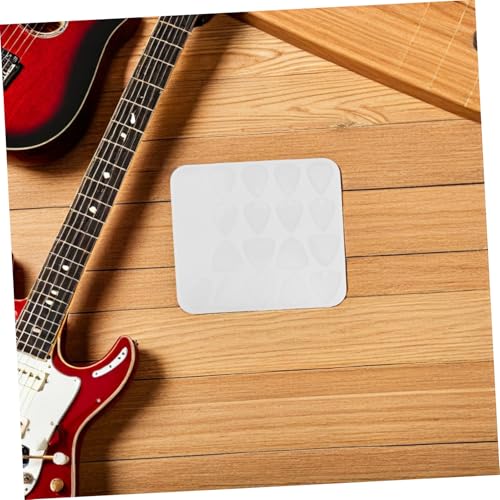 SHINEOFI 2 Stück Gitarren-plektrum Silikonform Wiederverwendbare Bass Finger Picks Gießform für Resin DIY Schmuck Schlüsselanhänger Anhänger Kuchen und Vielseitig Leicht zu Reinigen von SHINEOFI
