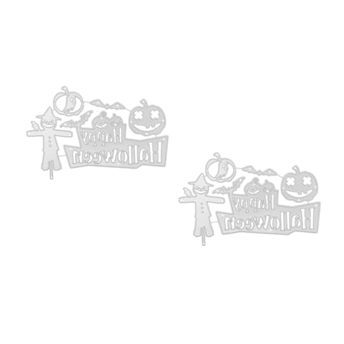 SHINEOFI 2 Stück Halloween-party Sterben Prägeschablonen Stanzformen Stanzschablonen Stanzteile Für Papierkarten Sammelalbum Stirbt Cutter Stirbt Schimmel Schnitte Kohlenstoffstahl Silver SHINEOFI 2 Stück Halloween-party Sterben Prägeschablonen Stanzformen Stanzschablonen Stanzteile Für Papierkarten Sammelalbum Stirbt Cutter Stirbt Schimmel Schnitte Kohlenstoffstahl Silver von SHINEOFI