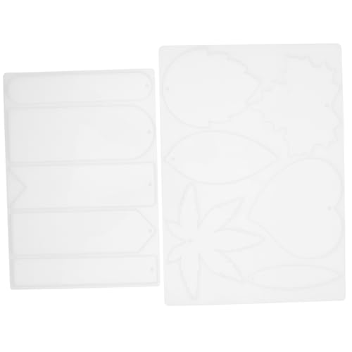 SHINEOFI 2 Stück Lesezeichenform Ton Lesezeichen Gießform Diy Liefert Harzform Für Lesezeichen Diy Lesezeichen Silikonform Diy Bastelform Epoxid-silikon-gießform Kieselgel SHINEOFI 2 Stück Lesezeichenform Ton Lesezeichen Gießform Diy Liefert Harzform Für Lesezeichen Diy Lesezeichen Silikonform Diy Bastelform Epoxid-silikon-gießform Kieselgel von SHINEOFI