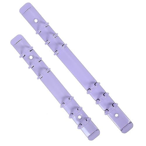 SHINEOFI 2 Stück Lose Blattbindemittel slico büromaterial Abnehmbare Binder-Clips aktenordner metallschelle Bindeklammern Ordner-Organizer Mechanismus-Binder Aluminiumlegierung Violett SHINEOFI 2 Stück Lose Blattbindemittel slico büromaterial Abnehmbare Binder-Clips aktenordner metallschelle Bindeklammern Ordner-Organizer Mechanismus-Binder Aluminiumlegierung Violett von SHINEOFI