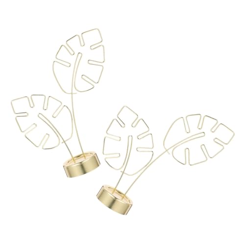SHINEOFI 2 Stück Metall Monstera Kartenhalter Stilvolle und Foto Clip Ständer für Tischdekoration bei Hochzeiten und Veranstaltungen Goldene Farbe Robust und Elegant SHINEOFI 2 Stück Metall Monstera Kartenhalter Stilvolle und Foto Clip Ständer für Tischdekoration bei Hochzeiten und Veranstaltungen Goldene Farbe Robust und Elegant von SHINEOFI