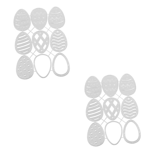 SHINEOFI 2 Stück Metallmesserform Schnitt stirbt Herstellung gestanzte Formen Die Schnitte Schneidwerkzeug Stanzformen handwerkliches Werkzeug Osterschablonen Kohlenstoffstahl Silver SHINEOFI 2 Stück Metallmesserform Schnitt stirbt Herstellung gestanzte Formen Die Schnitte Schneidwerkzeug Stanzformen handwerkliches Werkzeug Osterschablonen Kohlenstoffstahl Silver von SHINEOFI