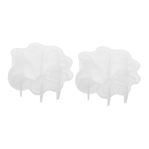 SHINEOFI 2 Stück Octopus Silikonform für Epoxidharz Flexible DIY Bastelform für Kristallklare Spiegelglatte Dekorationen für Halloween und Dekoideen von SHINEOFI