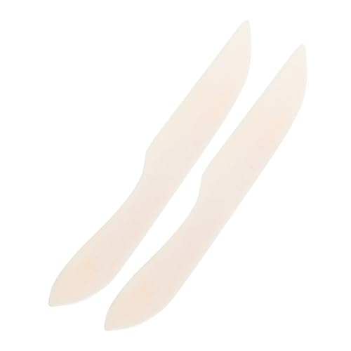 SHINEOFI 2 Stück Ordner, Papierfalter, Falten, Rillen, Polieren, Basteln, Scrapbooking-werkzeug Für Diy-buchbinderei, Papier, Kunstleder, Basteln, Kartenherstellung Und Bürobedarf, Beige SHINEOFI 2 Stück Ordner, Papierfalter, Falten, Rillen, Polieren, Basteln, Scrapbooking-werkzeug Für Diy-buchbinderei, Papier, Kunstleder, Basteln, Kartenherstellung Und Bürobedarf, Beige von SHINEOFI