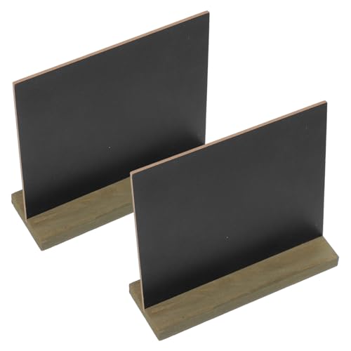 SHINEOFI 2 Stück Retro-tafel Kleine Kreidetafel Zeichenbrett Message-board-tischplatte Schild Für Die Wand Zubehör Für Brieftafeln -ankündigung Requisiten Fotoverzierung Holz Black SHINEOFI 2 Stück Retro-tafel Kleine Kreidetafel Zeichenbrett Message-board-tischplatte Schild Für Die Wand Zubehör Für Brieftafeln -ankündigung Requisiten Fotoverzierung Holz Black von SHINEOFI