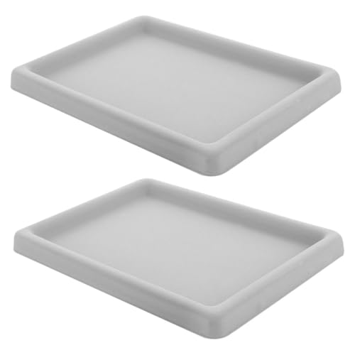 SHINEOFI 2 Stück Schmuck Organizer Tray mit Unterteilungen Stapelbar für Armbänder Halsketten Ohrringe Ringe Transparenter Deckel Platzsparend für Schminktisch SHINEOFI 2 Stück Schmuck Organizer Tray mit Unterteilungen Stapelbar für Armbänder Halsketten Ohrringe Ringe Transparenter Deckel Platzsparend für Schminktisch von SHINEOFI