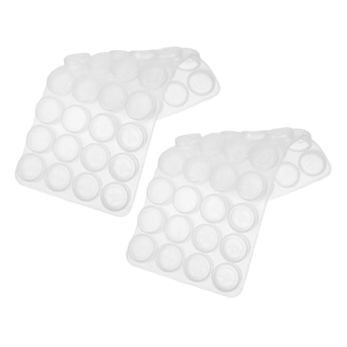 SHINEOFI 2 Stück Silikonformen für Chinesische Schachfiguren Kristallklare DIY Resin Gießformen mit Glänzendem Finish Schnell Härtend Robust und Vielseitig für Anhänger Bastelprojekte und von SHINEOFI