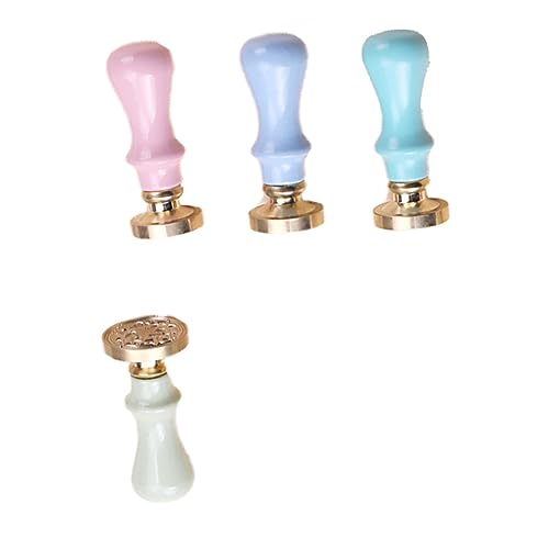 SHINEOFI 2 Stück Teiliges Holzstempelgriff aus Massivem Holz Handgefertigter Bunter Wachssiegelgriff Glatter Langlebiger DIY Stampergriff Zufällige Farben Umweltfreundlich Zufällige Farbe SHINEOFI 2 Stück Teiliges Holzstempelgriff aus Massivem Holz Handgefertigter Bunter Wachssiegelgriff Glatter Langlebiger DIY Stampergriff Zufällige Farben Umweltfreundlich Zufällige Farbe von SHINEOFI