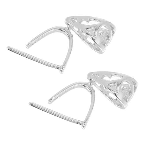 SHINEOFI 2 Stück Teiliges Silber Anhängerverschluss Mittlere Zuverlässiger Schmuckverbinder für Halsketten und Armbänder Vielseitig Einsetzbar Einfach zu Montieren Langlebig und Leicht SHINEOFI 2 Stück Teiliges Silber Anhängerverschluss Mittlere Zuverlässiger Schmuckverbinder für Halsketten und Armbänder Vielseitig Einsetzbar Einfach zu Montieren Langlebig und Leicht von SHINEOFI