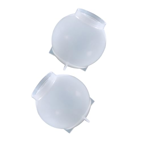 SHINEOFI 2 Stück Teiliges Silikon Kugel Form Hitze und Kältebeständig für Epoxidharz Gießformen Transparente Sphere Resin Molds DIY Kristallkugel Herstellung Dekoration für Zuhause und Büro SHINEOFI 2 Stück Teiliges Silikon Kugel Form Hitze und Kältebeständig für Epoxidharz Gießformen Transparente Sphere Resin Molds DIY Kristallkugel Herstellung Dekoration für Zuhause und Büro von SHINEOFI