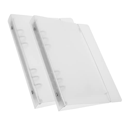 SHINEOFI 2 Stück Transparentes Loseblattbuch Bindemittel Hausordner Notizbuch aufbewahrungsdose storage boxes kugelbinder transparente boxen mappen roségoldener Ordner süße Ordner Metall SHINEOFI 2 Stück Transparentes Loseblattbuch Bindemittel Hausordner Notizbuch aufbewahrungsdose storage boxes kugelbinder transparente boxen mappen roségoldener Ordner süße Ordner Metall von SHINEOFI