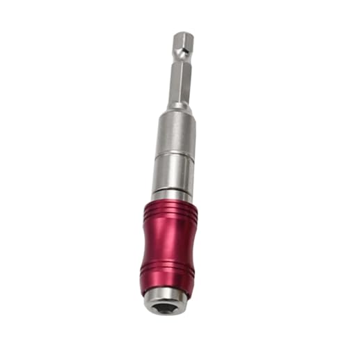 SHINEOFI 2 Stücke Elektrische Bohrer Joint Release Bit Magnetische Flexible Halter Verlängerung Pole Chrom Vanadium Stahl Rot von SHINEOFI