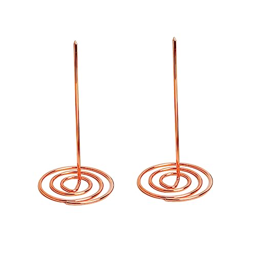 SHINEOFI 2 Teiliges Pluginset Roségold Metall Dokumentenhalter mit Spitzem Stab Vielseitiger Beleg und Bonhalter für Restaurant Büro Küche Stabile Rostfreie Empfangs und Notizhalterung SHINEOFI 2 Teiliges Pluginset Roségold Metall Dokumentenhalter mit Spitzem Stab Vielseitiger Beleg und Bonhalter für Restaurant Büro Küche Stabile Rostfreie Empfangs und Notizhalterung von SHINEOFI