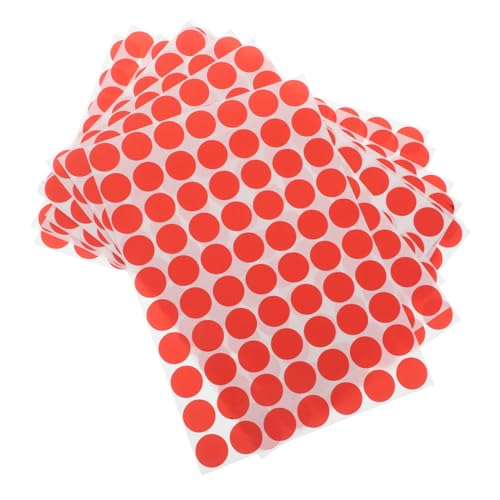 SHINEOFI 20 Blatt Etikettenaufkleber Markierungsaufkleber Miniaufkleber Markierungspunkte Sticker Punkt Orange SHINEOFI 20 Blatt Etikettenaufkleber Markierungsaufkleber Miniaufkleber Markierungspunkte Sticker Punkt Orange von SHINEOFI