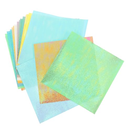 SHINEOFI 20 Blatt Schillerndes Origami papier Quadratisch Perlglänzend Strukturiert mit Glitzereffekt für DIY Bastelprojekte Faltkunst Papierkraniche und Kreative Scrapbooking ideen SHINEOFI 20 Blatt Schillerndes Origami papier Quadratisch Perlglänzend Strukturiert mit Glitzereffekt für DIY Bastelprojekte Faltkunst Papierkraniche und Kreative Scrapbooking ideen von SHINEOFI