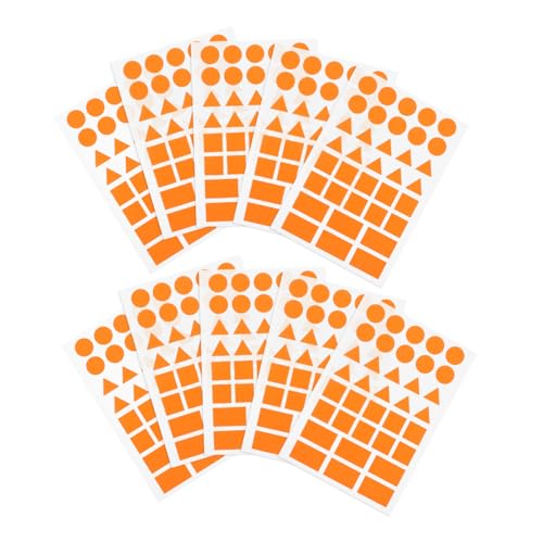 SHINEOFI 20 Blatt Selbstklebende Formen für Effiziente Organisation Rechtecke und Kreise für Büro Schule und Bastelprojekte SHINEOFI 20 Blatt Selbstklebende Formen für Effiziente Organisation Rechtecke und Kreise für Büro Schule und Bastelprojekte von SHINEOFI