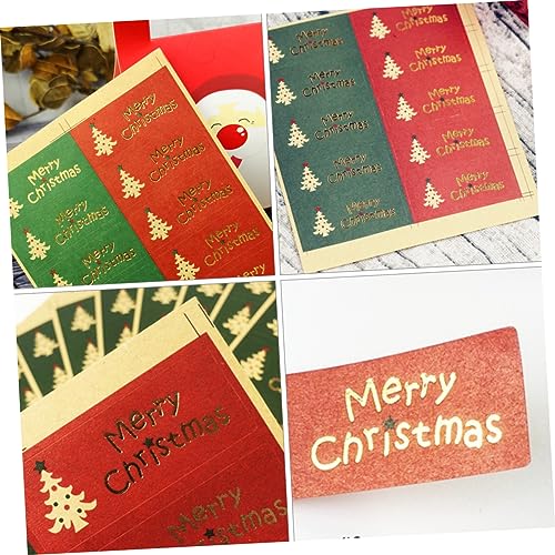 SHINEOFI 20 Blatt Selbstklebende Weihnachtsbaum Aufkleber mit Je Rot Grünen Heißpräge Siegelstickern Papieretiketten für Geschenkverpackung Keksbeutel und Bastelprojekte SHINEOFI 20 Blatt Selbstklebende Weihnachtsbaum Aufkleber mit Je Rot Grünen Heißpräge Siegelstickern Papieretiketten für Geschenkverpackung Keksbeutel und Bastelprojekte von SHINEOFI