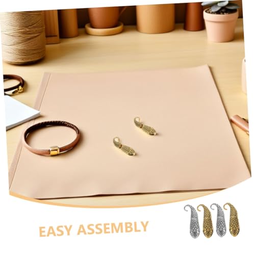 SHINEOFI 20 Paare Schlange Kopf Armband Verschlüsse aus Robustem Legierungs-material Sichere DIY Schmuckverbinder für Armbänder und Halsketten Langlebig und Vielseitig für von SHINEOFI