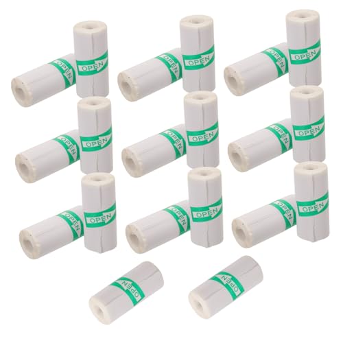 SHINEOFI 20 Rollen Selbstklebende Thermoetiketten für Mini Thermodrucker Präzise Haftende Langlebige Aufkleberpapiere Kompatibel mit Thermokamera Druckern für Fotos Versand und SHINEOFI 20 Rollen Selbstklebende Thermoetiketten für Mini Thermodrucker Präzise Haftende Langlebige Aufkleberpapiere Kompatibel mit Thermokamera Druckern für Fotos Versand und von SHINEOFI