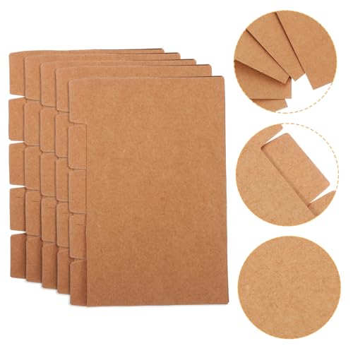 SHINEOFI 20 Sätze Oxford-Karteikarten dokumentieren Karteikartenteiler Registerkarten Ordnertrenner Notebook-Tab-Teiler büroorganisation büroartikel Buchmarkierungen Notebook-Zubehör Papier von SHINEOFI