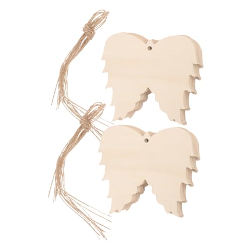 SHINEOFI 20 Sätze Teiliges Engelsflügel Holz zum Basteln Naturbelassene Holzanhänger Robuste Nachhaltige Deko Handgefertigt mit Glatten Kanten für DIY projekte zu Hochzeit Geburtstag SHINEOFI 20 Sätze Teiliges Engelsflügel Holz zum Basteln Naturbelassene Holzanhänger Robuste Nachhaltige Deko Handgefertigt mit Glatten Kanten für DIY projekte zu Hochzeit Geburtstag von SHINEOFI