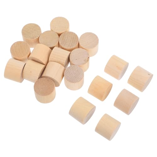 SHINEOFI 20 Stück DIY Holz Zylinderblöcke Birkenholz Unbehandelte Holzblöcke für Kreative Bastelarbeiten für Verschiedene Handwerksprojekte Langlebig und Vielseitig SHINEOFI 20 Stück DIY Holz Zylinderblöcke Birkenholz Unbehandelte Holzblöcke für Kreative Bastelarbeiten für Verschiedene Handwerksprojekte Langlebig und Vielseitig von SHINEOFI