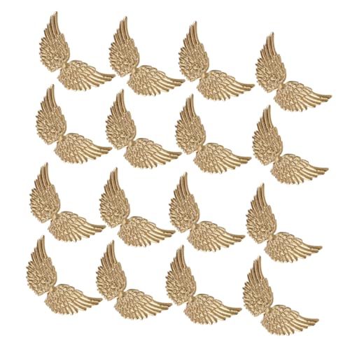 SHINEOFI 20 Stück Engels Flügel Stoff Aufkleber Flügel Für Kunst Und Handwerk Diy Applikationsdekor Diy -patches Für Jacken Flügelflicken Zum Selbermachen Flügel Aufnähen Flecken Golden SHINEOFI 20 Stück Engels Flügel Stoff Aufkleber Flügel Für Kunst Und Handwerk Diy Applikationsdekor Diy -patches Für Jacken Flügelflicken Zum Selbermachen Flügel Aufnähen Flecken Golden von SHINEOFI