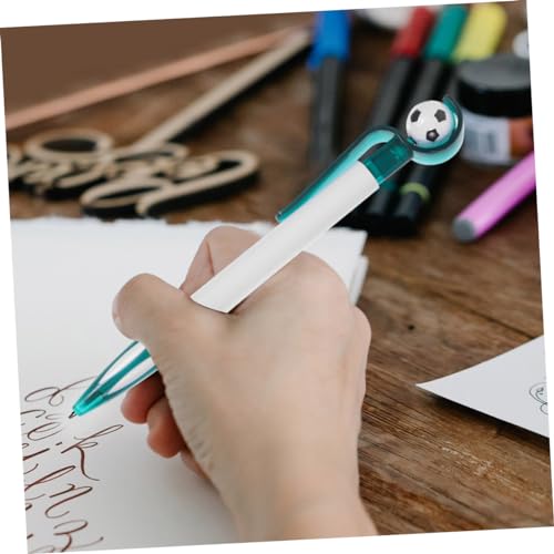SHINEOFI 20 Stück Fußball Kugelschreiber Spitze Rutschfester Griff Dekorative Schreibgeräte für Schüler und Leicht Tragbar für Party und Schule SHINEOFI 20 Stück Fußball Kugelschreiber Spitze Rutschfester Griff Dekorative Schreibgeräte für Schüler und Leicht Tragbar für Party und Schule von SHINEOFI