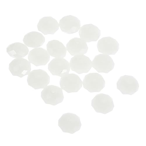 SHINEOFI 20 Stück Kristallperlen für Schmuckherstellung Flache Perlen für Diy Armbänder Windspiele und Suncatcher Stilvolle Bastelzubehörteile Hochwertigem Kunstkristall SHINEOFI 20 Stück Kristallperlen für Schmuckherstellung Flache Perlen für Diy Armbänder Windspiele und Suncatcher Stilvolle Bastelzubehörteile Hochwertigem Kunstkristall von SHINEOFI