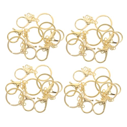 SHINEOFI 20 Stück Metall Hummer Krallen Schlüsselanhänger Verschlüsse Robuste Clips für DIY Schmuck Schlüsselringe Taschen und Mehr für Kreative Bastelprojekte SHINEOFI 20 Stück Metall Hummer Krallen Schlüsselanhänger Verschlüsse Robuste Clips für DIY Schmuck Schlüsselringe Taschen und Mehr für Kreative Bastelprojekte von SHINEOFI