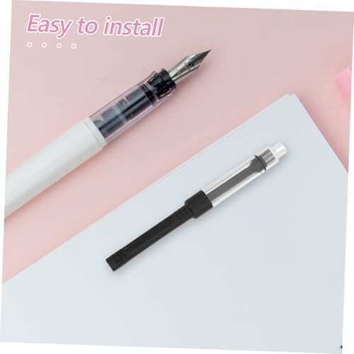 SHINEOFI 20 Stück Nachfüllbarer Tinten für Füllfederhalter Kunststoff Push Pull Absorber Kompatibel mit Verschiedenen Modellen Vielseitiges Schreibzubehör für Büro Schule Reise Zuhause SHINEOFI 20 Stück Nachfüllbarer Tinten für Füllfederhalter Kunststoff Push Pull Absorber Kompatibel mit Verschiedenen Modellen Vielseitiges Schreibzubehör für Büro Schule Reise Zuhause von SHINEOFI