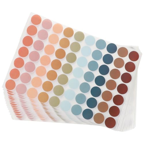 SHINEOFI 20 Stück Selbstklebende Runde Etikettenaufkleber Für Farbige Aufkleber Punkte Farbige Punkteaufkleber Farbaufkleber Boho Planeraufkleber Miniaufkleber Boho SHINEOFI 20 Stück Selbstklebende Runde Etikettenaufkleber Für Farbige Aufkleber Punkte Farbige Punkteaufkleber Farbaufkleber Boho Planeraufkleber Miniaufkleber Boho von SHINEOFI