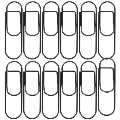 SHINEOFI 20 Stück Stifthalter Für Büroklammern Schreibwaren Ideale Büroklammern Klein Clips Briefpapier Miniclips Büroklammern in Verschiedenen Größen Bunt Süße Büroklammern Metall Black SHINEOFI 20 Stück Stifthalter Für Büroklammern Schreibwaren Ideale Büroklammern Klein Clips Briefpapier Miniclips Büroklammern in Verschiedenen Größen Bunt Süße Büroklammern Metall Black von SHINEOFI